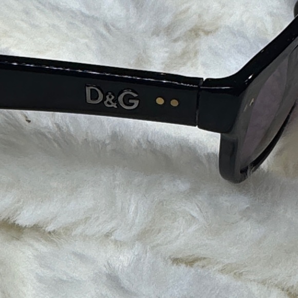 Dolce & Gabbana Black Sunglasses with Embellished Detail main image 8